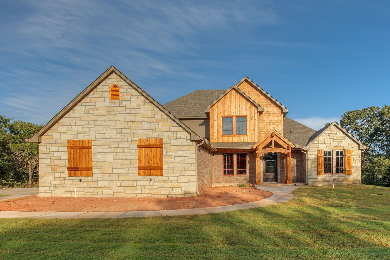Custom home in Blanchard, Oklahoma