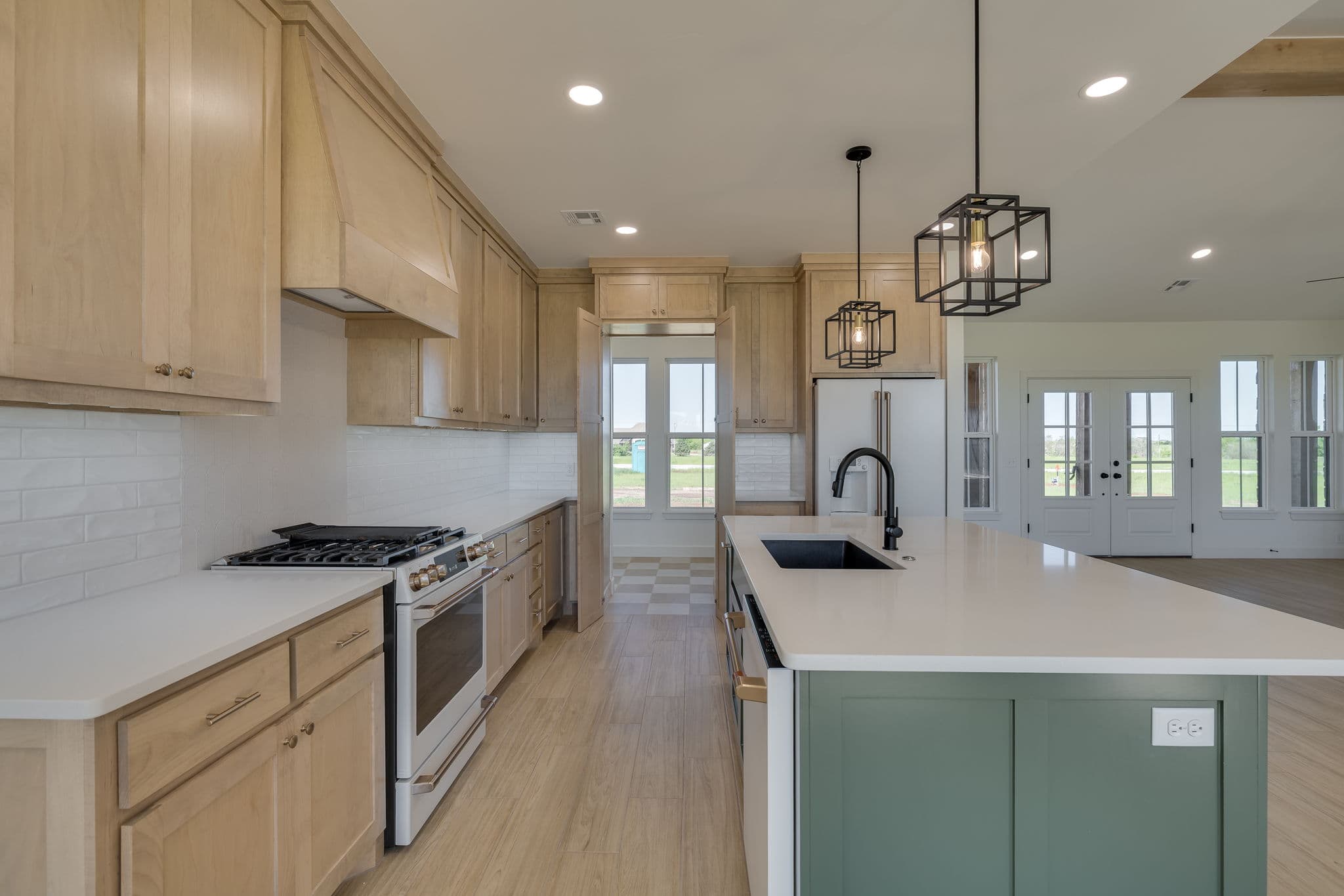 N 2920 Rd custom home in Piedmont