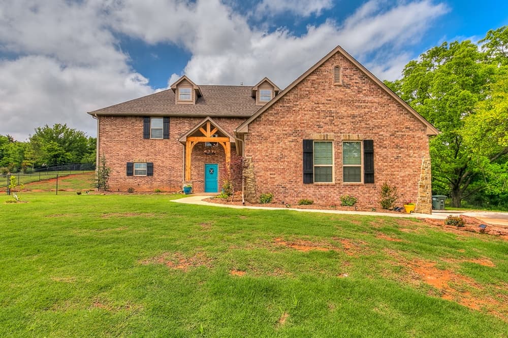 Mandy and Todd's flexible custom home — Front of home
