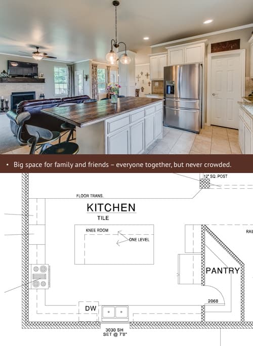 Mandy and Todd's flexible custom home — Kitchen