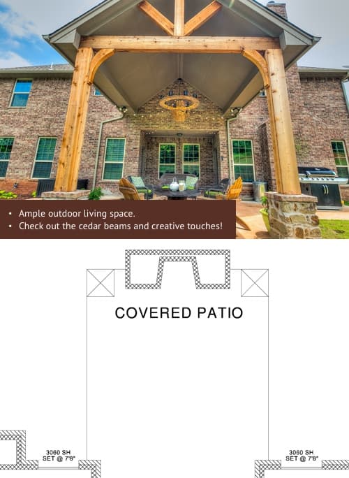 Mandy and Todd's flexible custom home — Patio