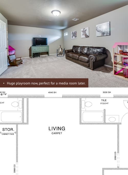 Mandy and Todd's flexible custom home — Playroom